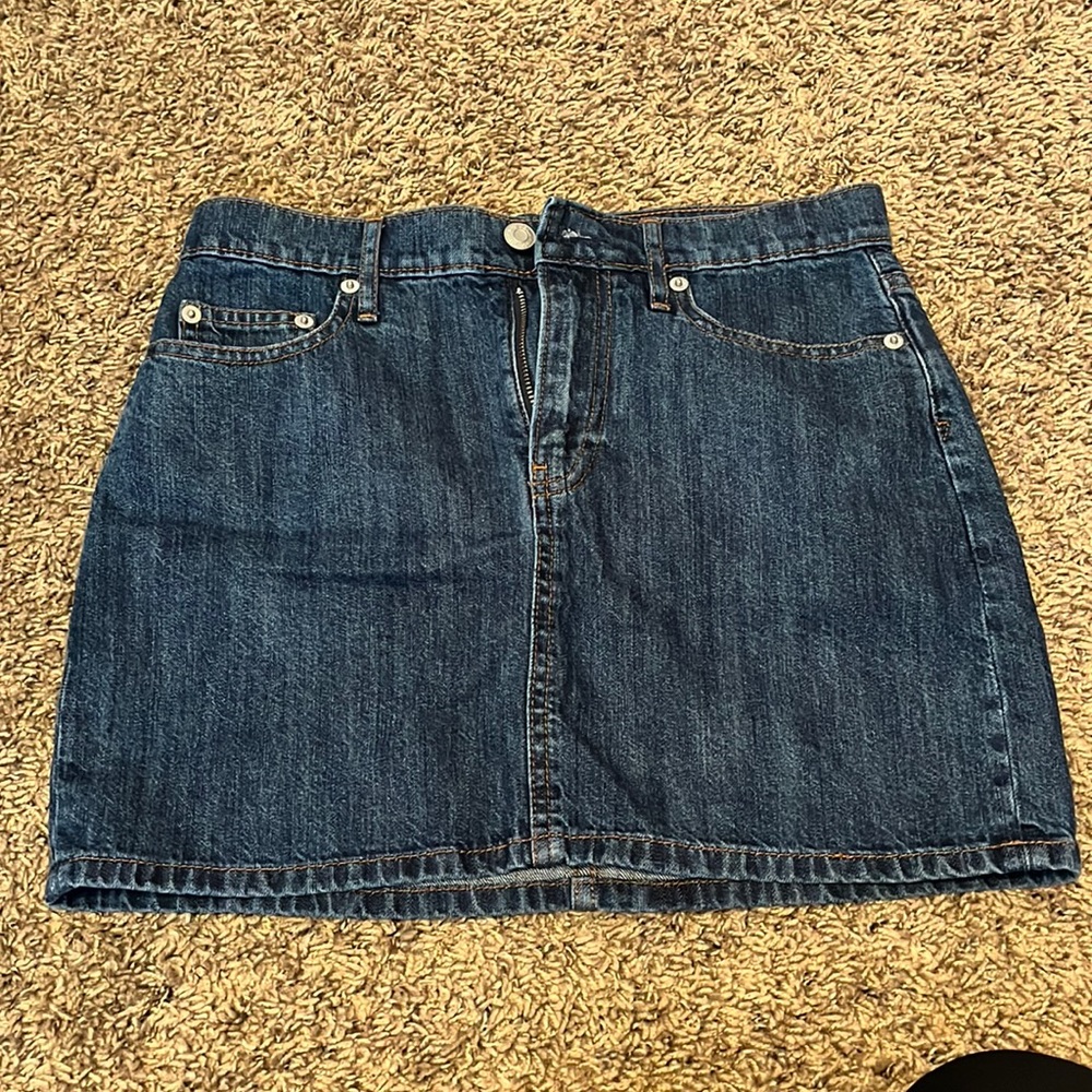 Dark Denim jean skirt